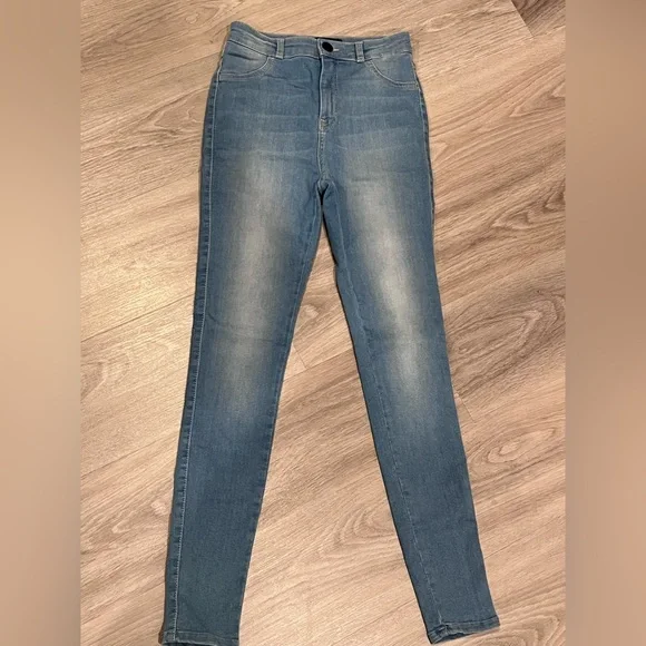 FITJEANS Women's Light Blue Skinny Jeans - Picture 3 of 7